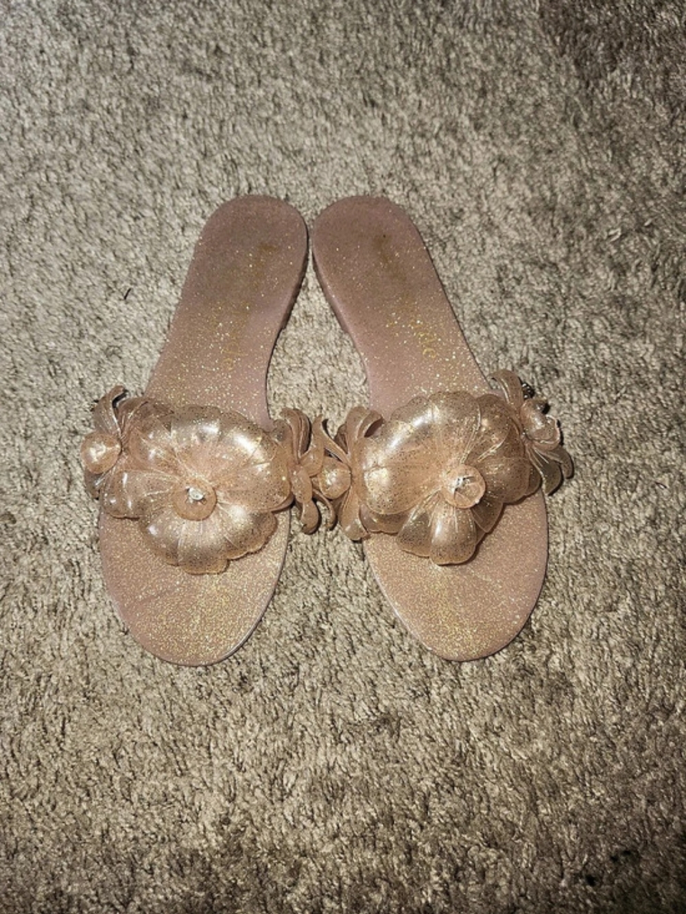 Kate Spade Floral Slide Sandals in Pink